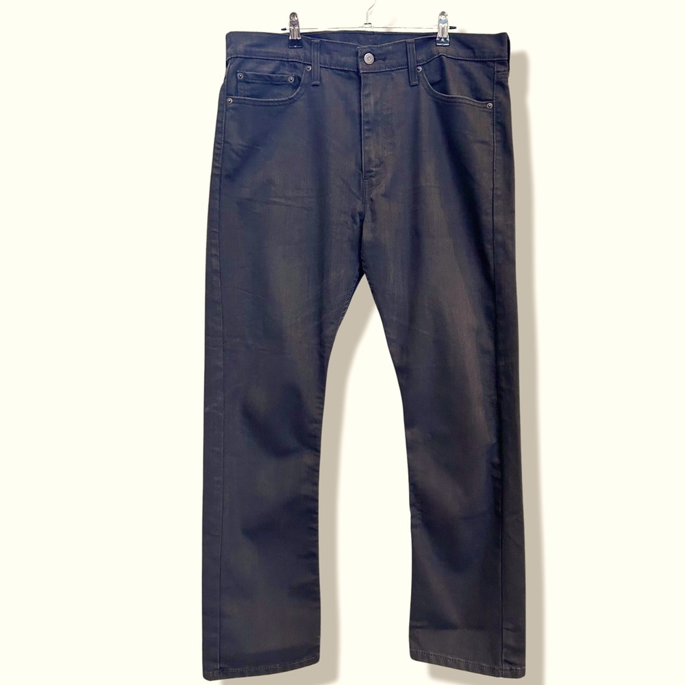 Men’s Levi’s 513 Red Tab Denim Dark Grey Jeans L36/W32
